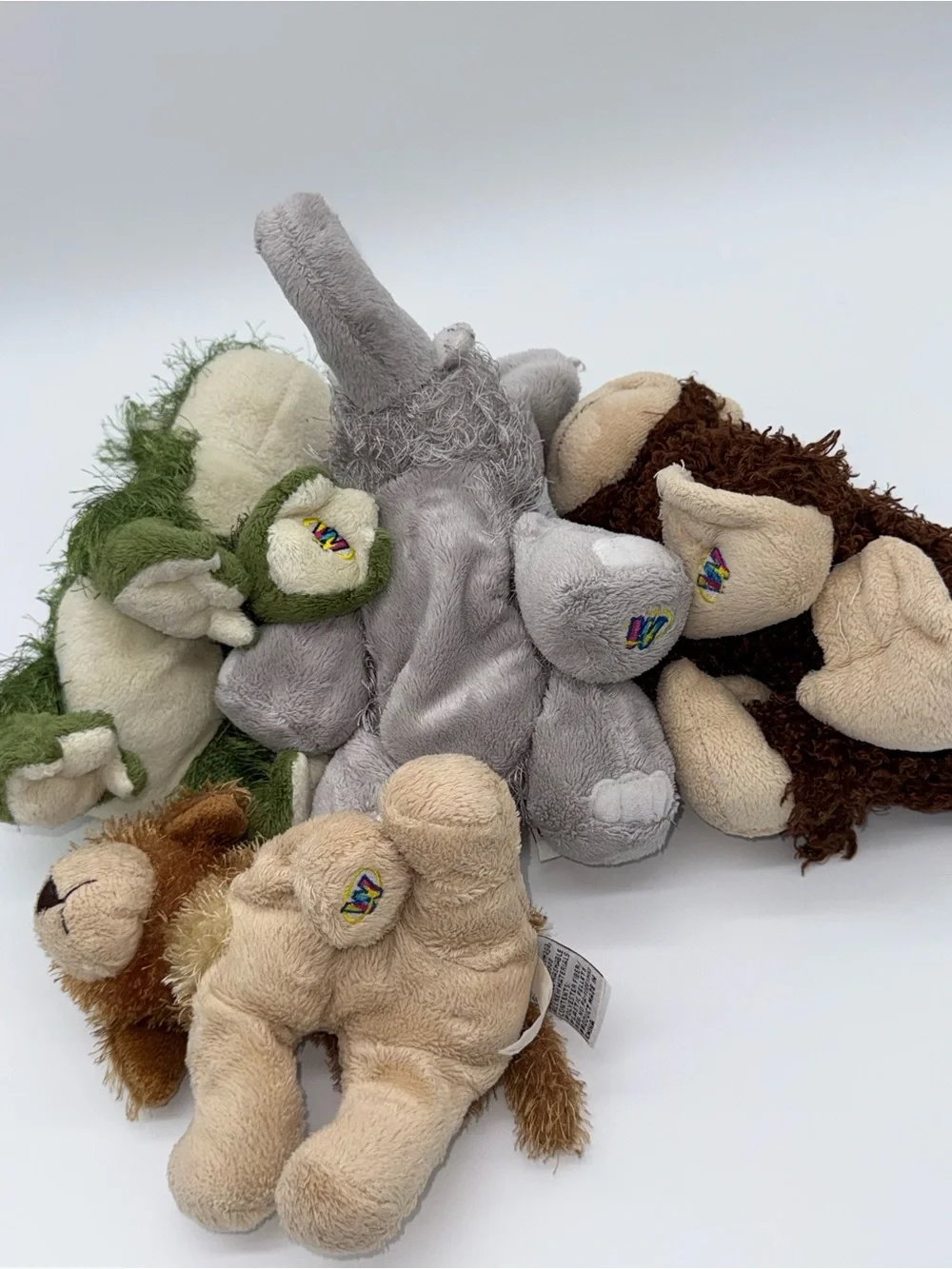 Ganz Webkinz & Lilkinz Plush Stuffed Animals Lot of 4 No Codes Bundle